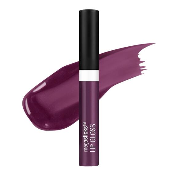 Wet n Wild MegaSlicks Lip Gloss 549B That’s My Jam Purple Berry Vegan Sealed New - Picture 1 of 4